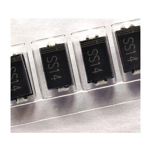 100pcs sma 1N5819 SMD IN5819 1A 40V do-214ac Schottky diode ss14 SS14