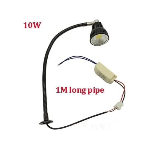 110V/220V/12V/24V 10W 1M Flexible Pipe Led Lights For CNC Machines