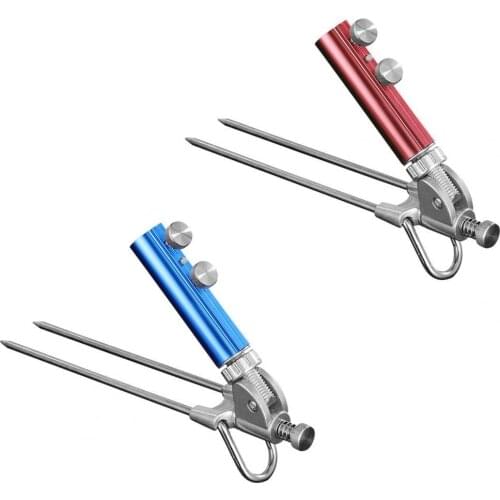 80%HOTAdjustable fishing rod bracket aluminum alloy universal fishing rod bracket carp fishing bracket outdoor tool fishing equi