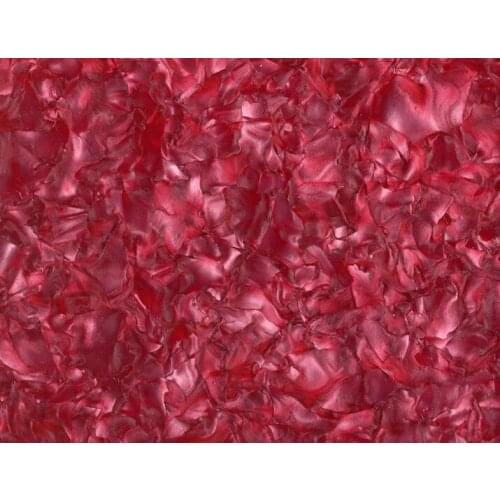 Acrylic/PMMA Pearlescent Mineral Crystal Sheets 3.0mm for Jewelries, Crafts, Art Works, Decoration - Ruby (DH17)