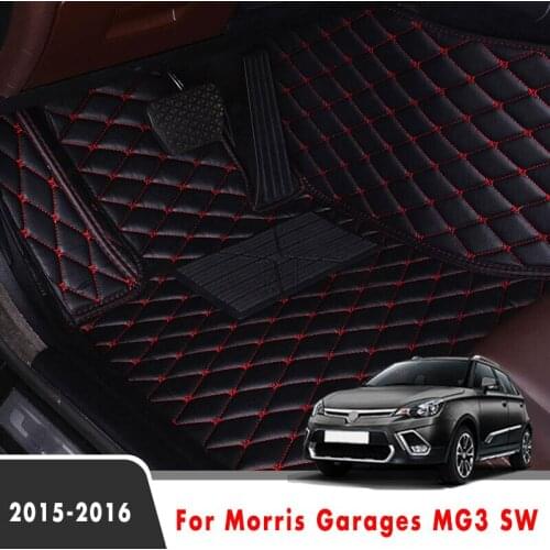 Car Floor Mats For Morris Garages MG3 SW 2016 2015 Carpets Parts Decoration Cover Auto Interior Accessories Waterproof Foot Pads