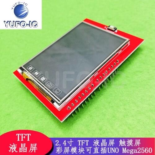 Free Ship 3pcs 2.4-Inch TFT LCD Touch Screen Color Module May Be Line Uno Mega2560 Development Board