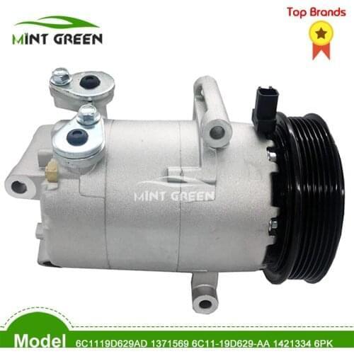 For Ford AC Compressor VS16 for Ford Transit 2.2L Diesel 2006-2011 6C1119D629AA 6C1119D629AD 1371569 6C11-19D629-AA 1421334 6PK