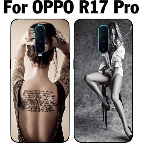 For OPPO R17 Pro Case Urban men lady soft phone Case For OPPO R17Pro Cover Protection Shell For OPPO R 17 Pro fundas capas skin
