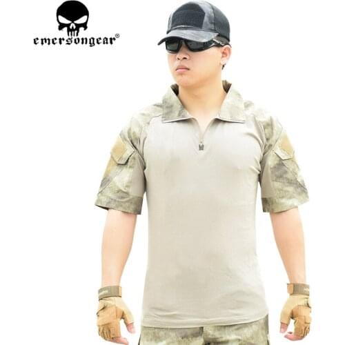EMERSONGEAR Combat Shirt Pants with Knee Pads Tactical Shirt Pants Airsoft Paintball Outdoor Hunting Clothes EM6918