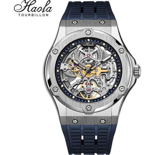 HaofaTOURBILLON Mens Waterproof Watch