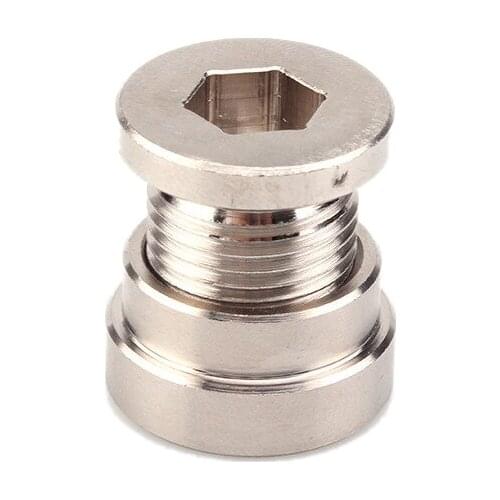 O2 Oxygen Sensor Plug and Bung Kit Boss Nut M18X1.5MM HEX CAP