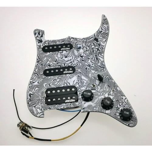 Electric Guitar Pickups Stratocas Guitar Pickups Wilkinson Alnico5 SSH Style type fully loaded pickguard