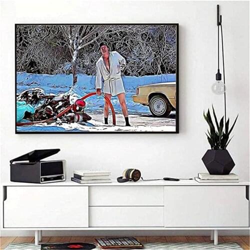 Canvas Poster Cousin Eddie Poster Christmas Vacation Canvas Print Wall Home Decor Modern Art House Inspiration Decoration