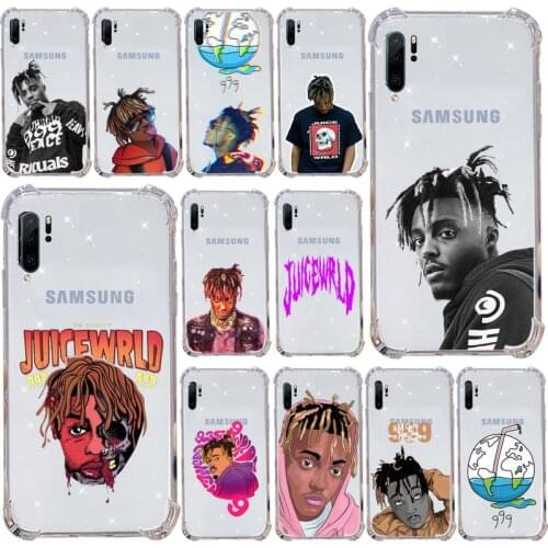 Juice Wrld Phone Case Transparent for Samsung s9 s10 s20 Huawei honor P20 P30 P40 xiaomi note mi 8 9 pro lite plus