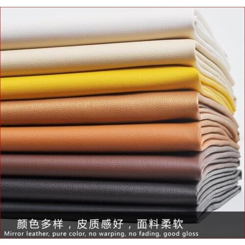 SMTA Can Choose) Litchi Sofa High Quality DIY PU Leather/artificial Leather 100x138cm Per Pcs(20 Colors 0.7mm Nonwoven 04201