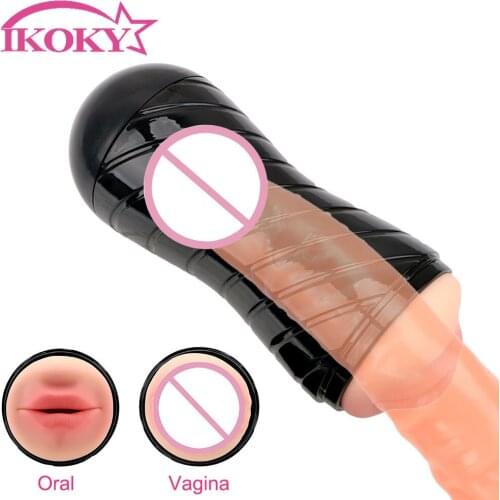 Adult Products Tight Aircraft Cup Sex Toys for Men Realistic Vagina Oral Masturbator 3D Artificial Vagina Male Masturbation Cup