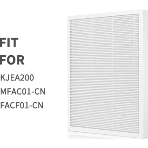 HEPA Activated Carbon Composite Filter For 3M Air Purifier KJEA200 MFAC01-CN FACF01-CN 280*370*30mm