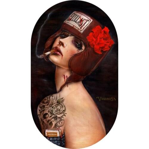High quality Oil painting Canvas Reproductions Evillast Forever by Brian M.Viveros Painting hand painted