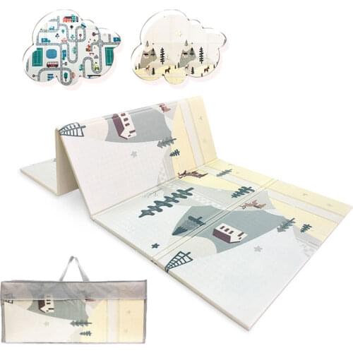 XPE Play Mat /kids Rugs Toys Carpet for Childrens Exercise Floor Tiles Folding Mat Game Pad for babies