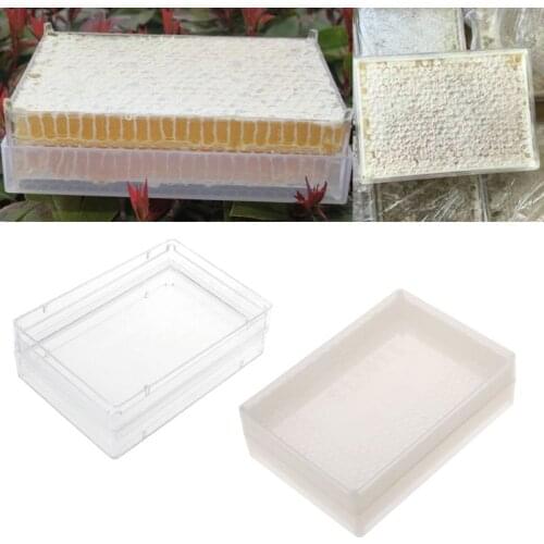 Y55D Honey Lattice Box Bee Beekeeping Case Tool Beehive Equipment Supply Transparent