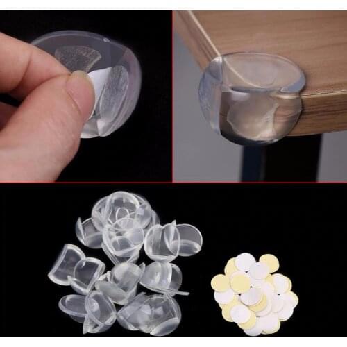 20pcs Silicone Children Baby Safety Protector Furniture Corner Guards Table Protection Cover Anticollision Edge & Corner Guards