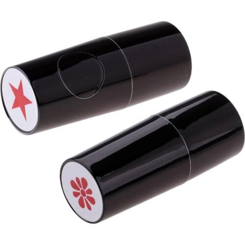 2pcs Colorfast Golf Ball Stamp Stamper Marker Impression Seal Golfer Gift