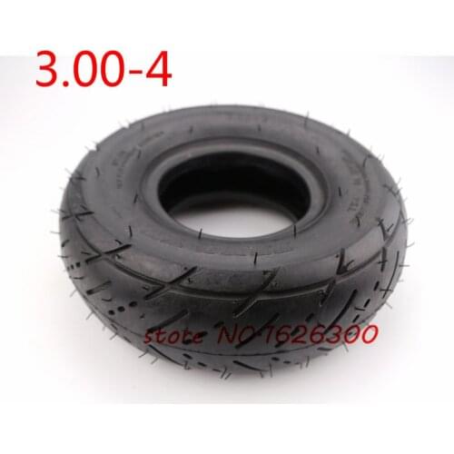 3.00-4 outer tire fits for Scooter Tire Pocket Bike 3.00-4 Tube Gas Electric Scooter Pocket Bike good quality