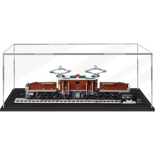 3mm Assembly Acrylic Display Box For 10277 Blocks Accessories (Display Box Included Only, No Block Kit)