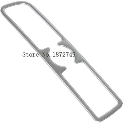 Car Auto Accessories Cigarette Lighter Panel Cover Interior Decoration Trim For Audi Q3 2012 2013 2014 2015 Stainless Steel 1Pc