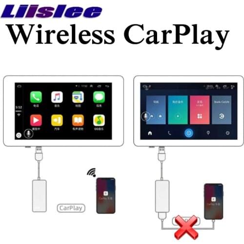 Liislee Wireless CarPlay Adapter Dongle Box auto connect Touch Screen Phone Car Radio By Head Unit For Safe Driving Control