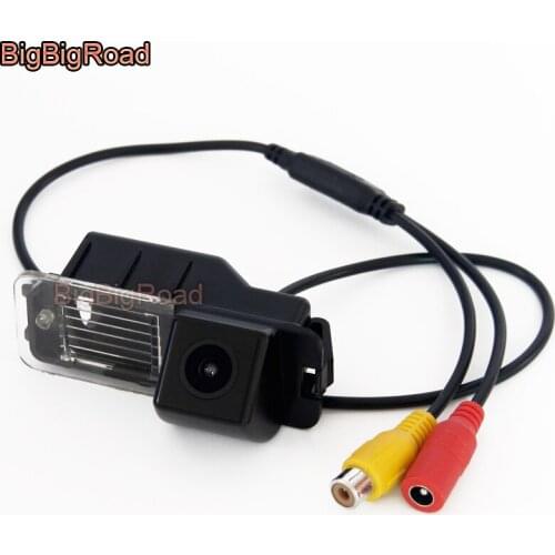 BigBigRoad For Volkswagen Golf6 Bora / Polo / Passat B7 Phaeton Car HD Rear View Parking Camera Waterproof Night Vision