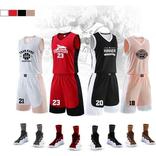 Women Basketball Jersey Kids Custom Professional Sports College Tracksuits Adult Breathable Training Set Girl Team Training Suit