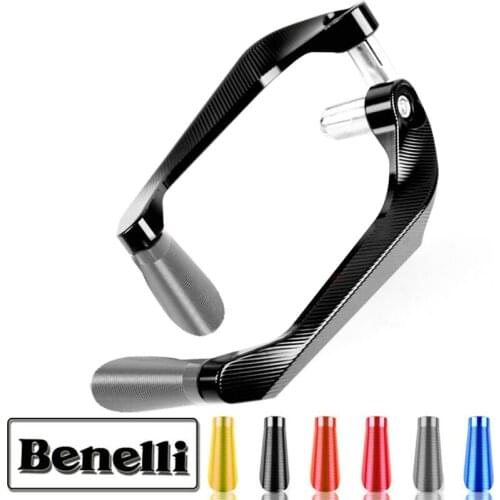 For Benelli TRK502 TRK502 TRK502ADV Lever Guards Real CNC Aluminum Alloy Hand Guards Motorcycle Brake Protector Rope Handlebar