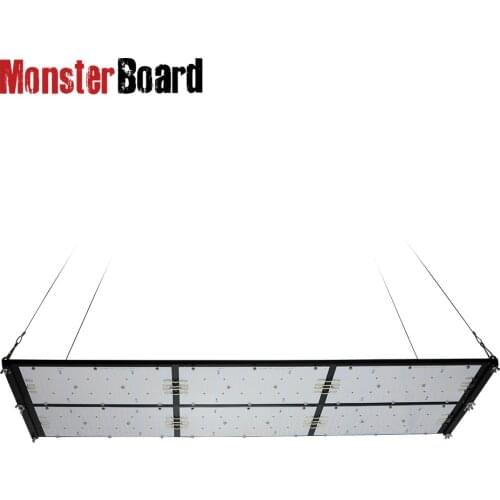 Geeklight uv ir individually control 600w monster board samsung lm301h +cree +lg led grow lights for grow tent