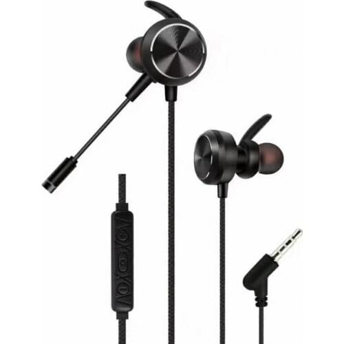 GM-D3 3.5mm Wired In-ear Earphone with Mic for Live Streaming/Online Courses