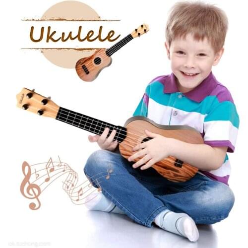Mini Ukulele Toy Guitar for Toddlers, Musical Ukuleles with Picks and Sheet Music for Kids, Beginners Child Musical Instruments