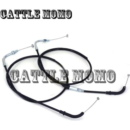 Motorcycle Carburetor Throttle Cable Accelerator Control Wire Line High Quality For YAMAHA XJR400 XJR 400 Carburetor Cable Lines