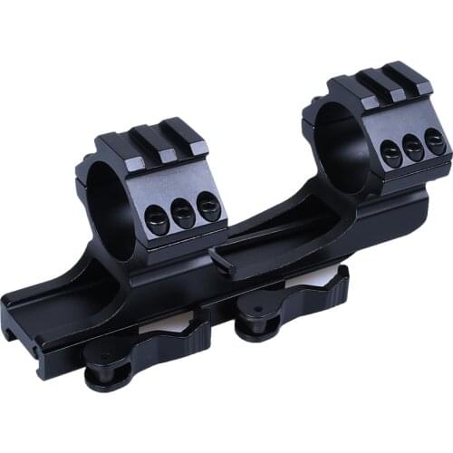 Quick Release 25.4mm 30mm Rifle Scope Mount Sight Bracket Dovetail Rail Ring Profile Pistol Adapter Hunting Caza Detach Double S