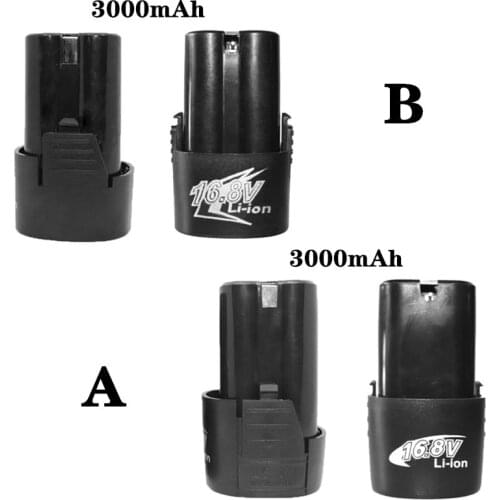 16.8V hand drill lithium battery rechargeable power battery 18650 large capacity battery electric screwdriver battery
