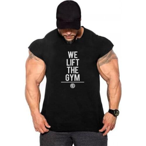 Aesthetixera Brand Gyms Men Tank Tops Print Fitness Tank Top Men Tops Sleeveless Bodybuilding Shirt Workout Stringer Clothing