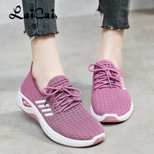 2021spring New Flying Woven Shoes Womens Sports Casual Breathable Sweat Absorbing Shoes' Old Beijing Woman Canvas Shoe