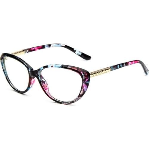 New Fashion Cat Eye Reading glasses for Womens Blue Light Blocking Glasses presbyopia Spectacles
