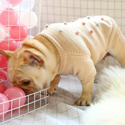 Autumn Winter French Bulldog Sweater Two-leg Casual Comfortable Jumper Dog Clothes