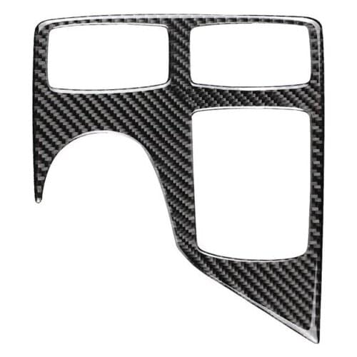 Fit For Mercedes-BenzGLE GLS MClass real carbon fiber central control decorative sticker mouse type knob type modified interior