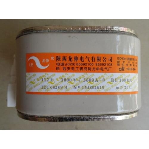 Fuses: 112F 1000V 3600A-0 BC100KA / 112F 1100V 3600A-0 BC100KA aR