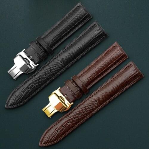 Calfskin Genuine Leather Watchband Belt For Tissot T035 Watch Strap Bracelets Butterfly Buckle Replacement 18mm 20mm 22mm 24mm