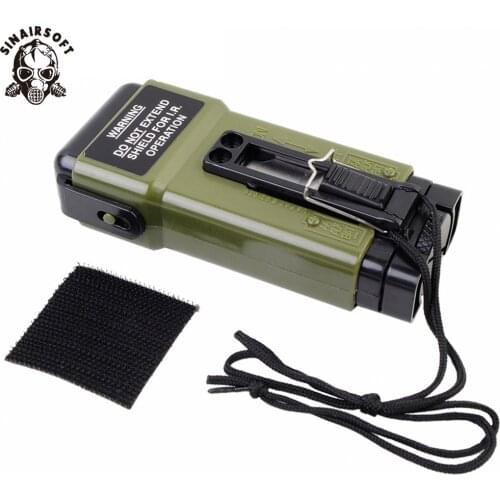 SINAIRSOFT Airsoft Tactical FMA MS2000 Helmet Life-saving Strobe Light (Dummy) Airsoft Helmet Survival Tool (NO FUNCTION)