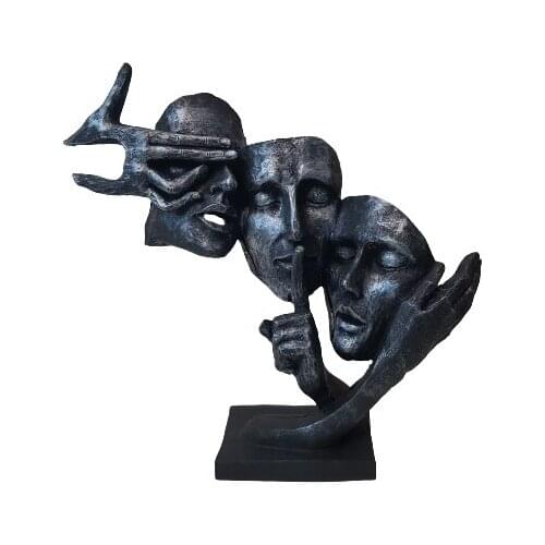 EU HOME DECORATION AROSE MASK DECOR HOME OFFICE DECOR