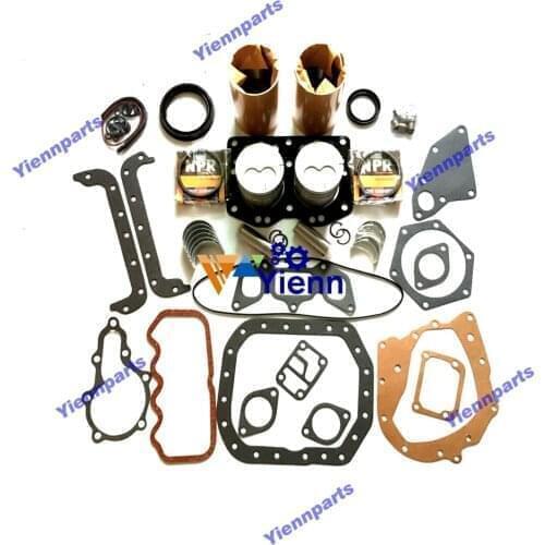For ISEKI TS2205 TS2210 TS2202 TS2420 TS2510 Overhaul Rebuild Kit For ISUZU 2AB1 Tractor Tractors Engine Repair parts