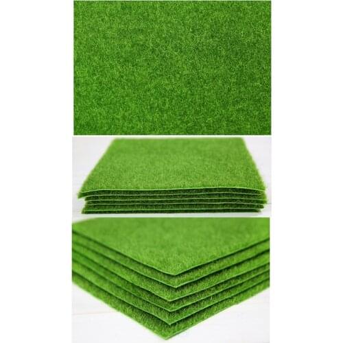 15cm Grass Mat Green Artificial Lawns Turf Carpets Fake Sod Garden Moss