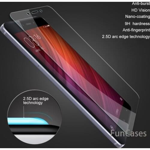 2.5D Clear Tempered Glass For Xiaomi Mi A1 Mi8 SE Pocophone F1 Screen Protector Film For Redmi Note 5 6 Pro 5Plus 4X 6A Mi5