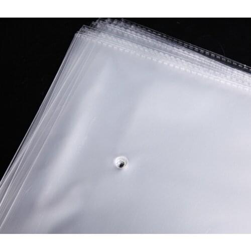 200 pcs 17 x 23 cm Transparent Poly OPP Bag 6.69" x 9.06" Self Adhesive Seal Plastic Cellophane Cello Bags