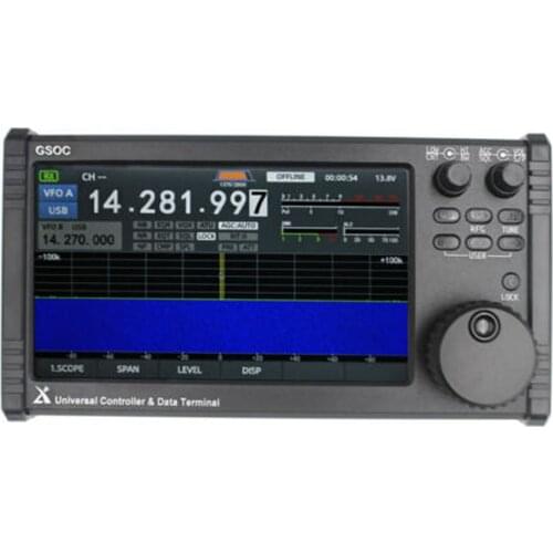 2021 Latest XIEGU GSOC Remote Controller With Spectrum & Waterfall Display For G90 And X5105 Transceivers