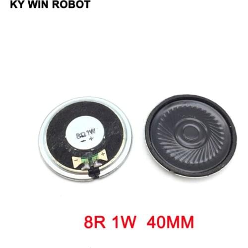 5pcs/lot New Ultra-thin Mini speaker 8 ohms 1 watt 1W 8R speaker Diameter 40MM 4CM thickness 5MM